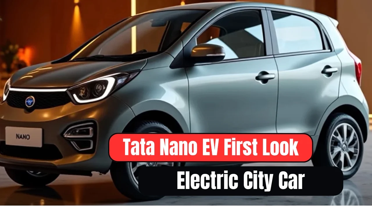 tata nano ev first look